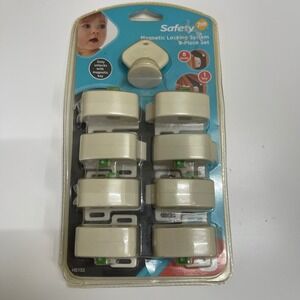 Safety 1st Magnetic Locking System 9-Piece Set White HS133 Child Safety VTG 2010